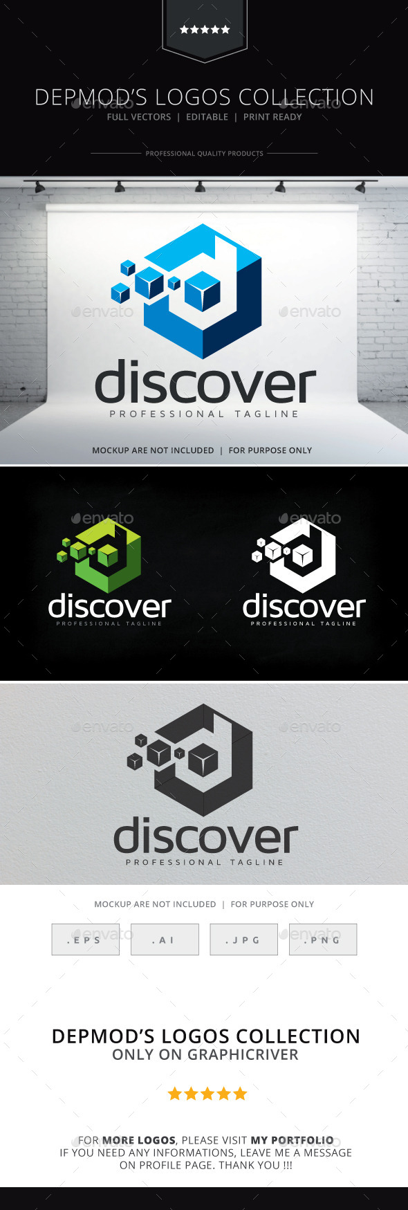 GraphicRiver Discover Logo 10410403 GraphicRiver Discover Logo 10410403