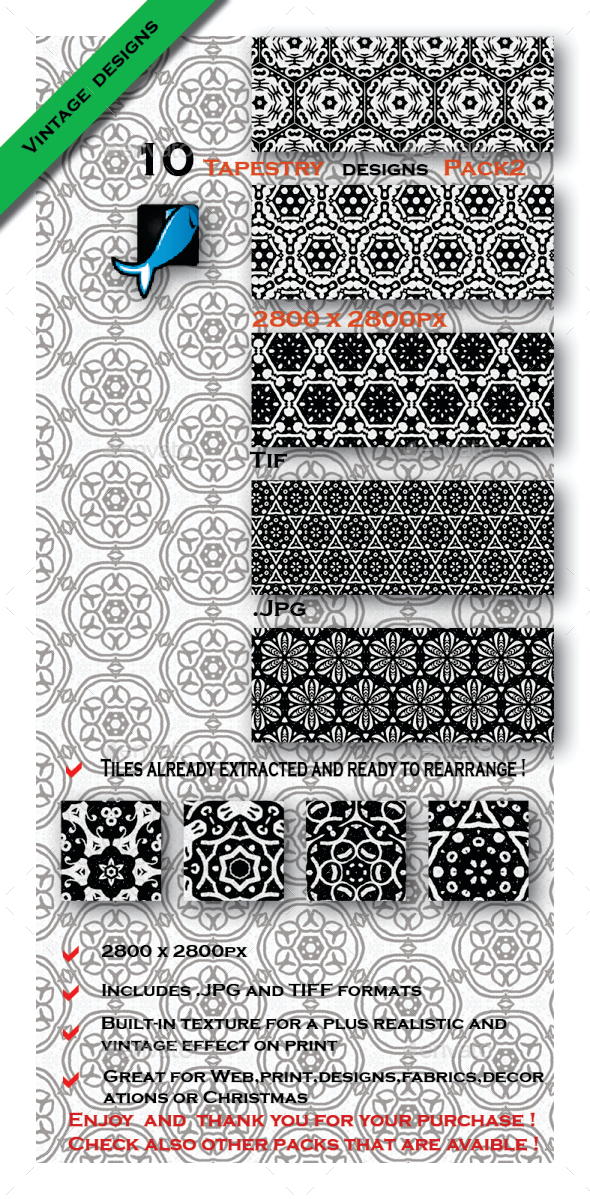 GraphicRiver 10 Medieval Inspiration Patterns Pack2 10411393 GraphicRiver 10 Medieval Inspiration Patterns Pack2 10411393