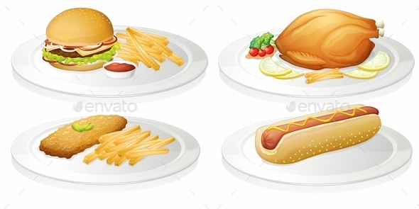 GraphicRiver Junk Food 10411680 GraphicRiver Junk Food 10411680