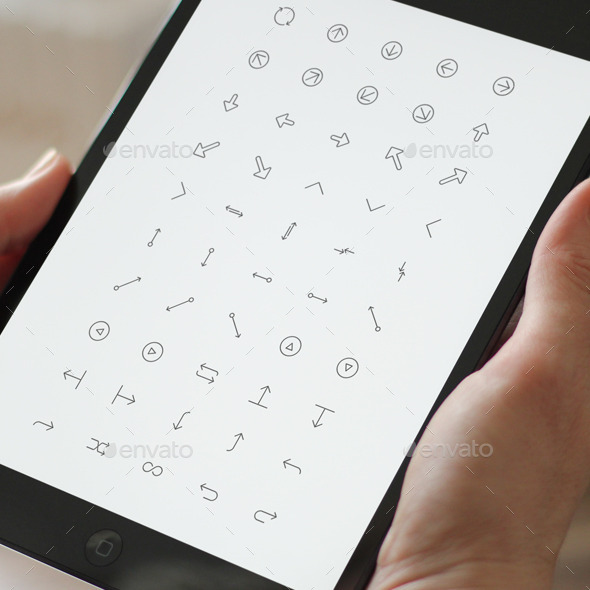 GraphicRiver Get Minimal 50 Arrows icon 10411702 GraphicRiver Get Minimal 50 Arrows icon 10411702