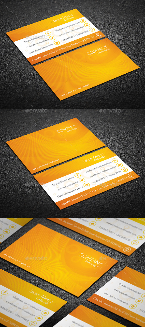 GraphicRiver Creative Business Card 10413409 GraphicRiver Creative Business Card 10413409