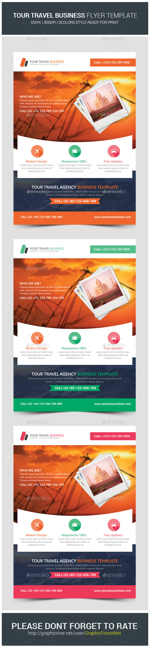 GraphicRiver Travel Tours Business Flyer Template 10414045 GraphicRiver Travel Tours Business Flyer Template 10414045