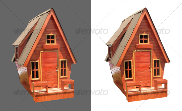 Children Wooden House Children Wooden House