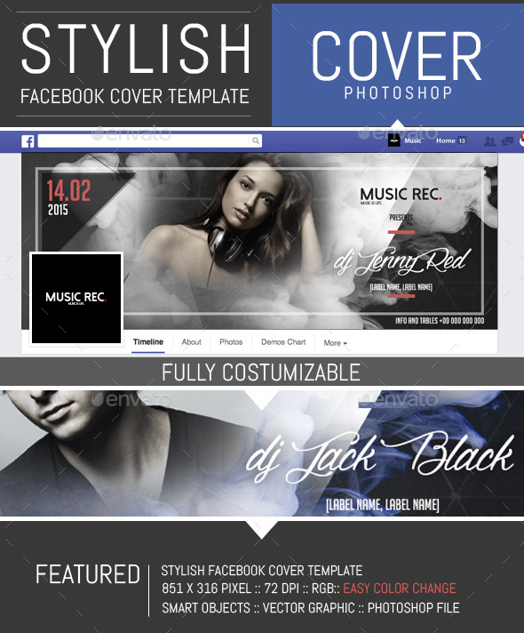 GraphicRiver Elegant Party and Dj Facebook Cover Template 10415950 GraphicRiver Elegant Party and Dj Facebook Cover Template 10415950