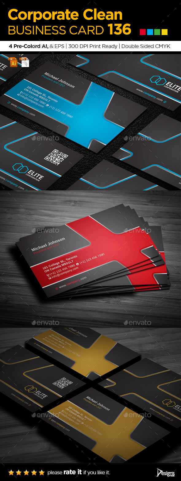 GraphicRiver Business Card 136 10415989 GraphicRiver Business Card 136 10415989