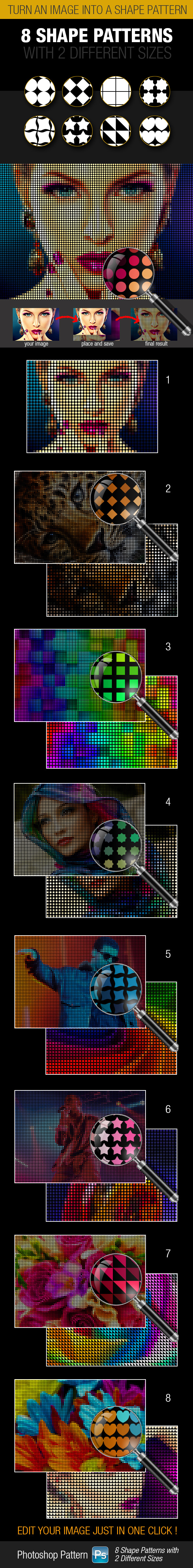 GraphicRiver Turn an Image into a Shape Pattern 10416705 GraphicRiver Turn an Image into a Shape Pattern 10416705