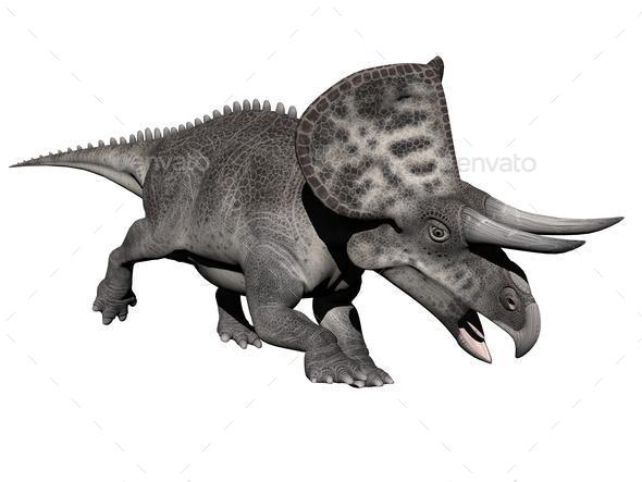 zuniceratops dinosaur - 3d render (Misc) Photo Download