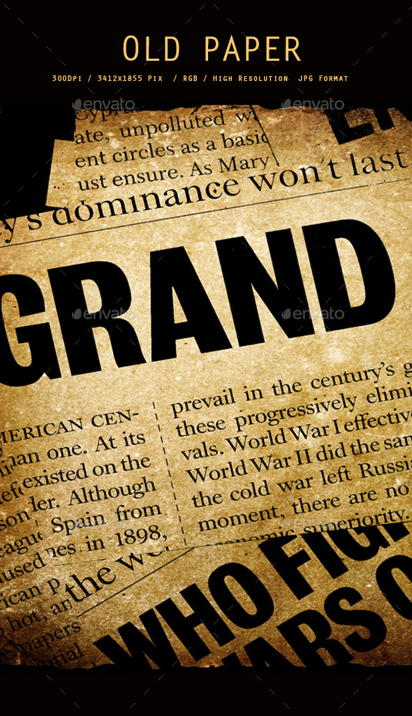 GraphicRiver Old Newspaper collage 0107 10419527 GraphicRiver Old Newspaper collage 0107 10419527