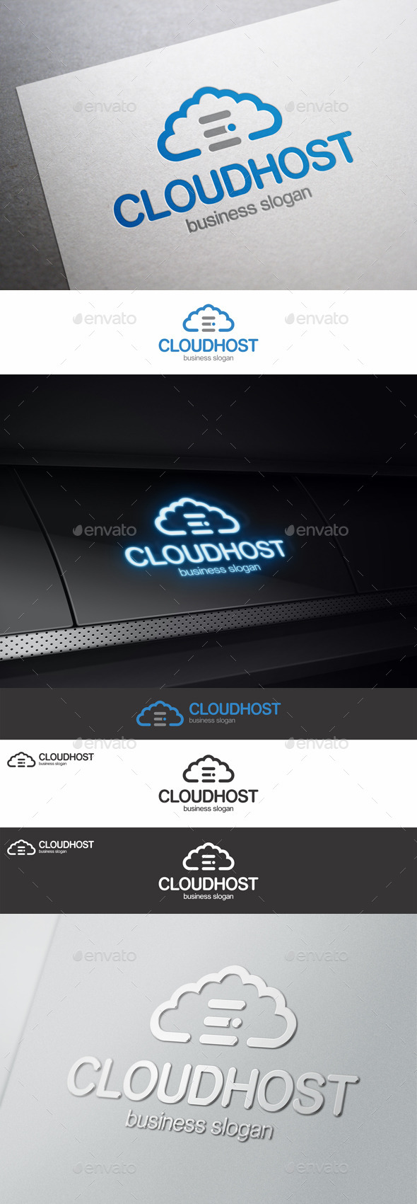 Cloud Server Hosting Logo Cloud Server Hosting Logo