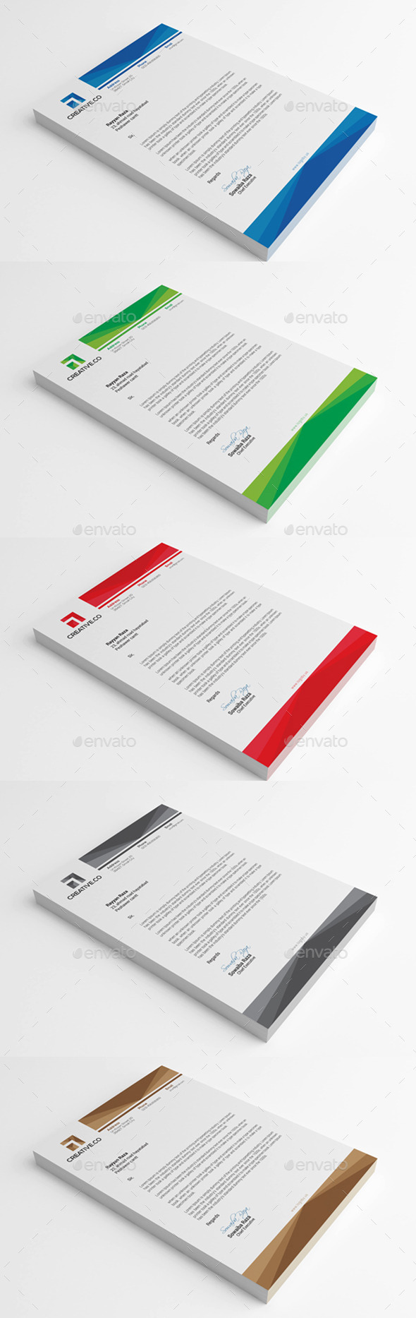 GraphicRiver Corporate Letterhead 8634136 GraphicRiver Corporate Letterhead 8634136