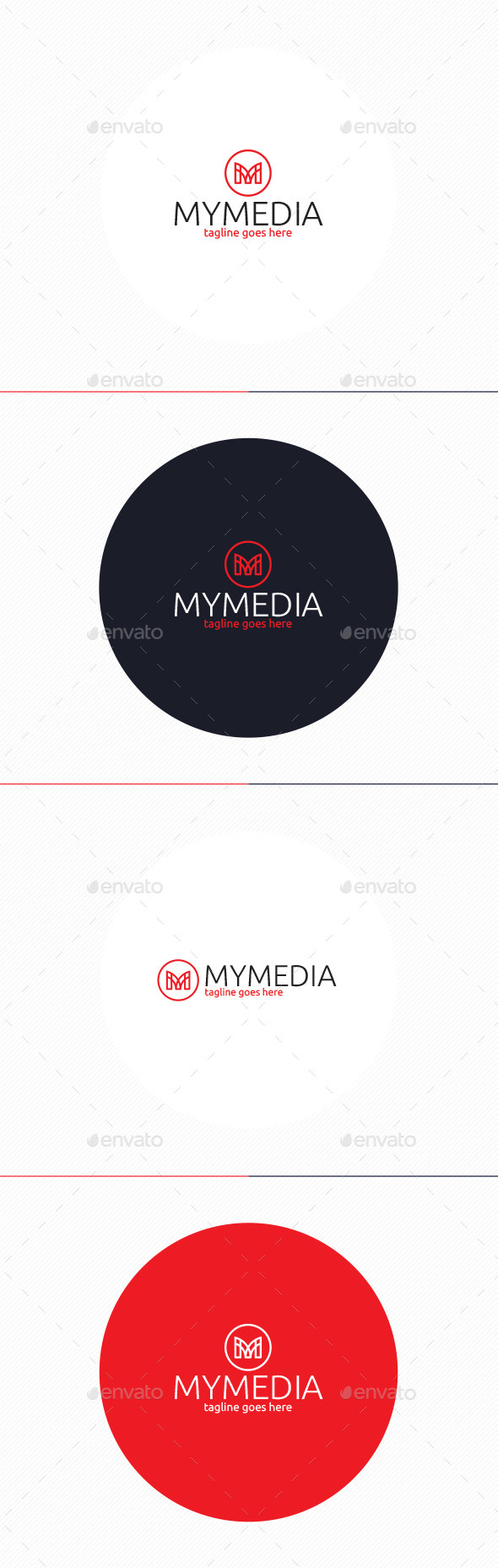 My Media Logo Letter M My Media Logo Letter M