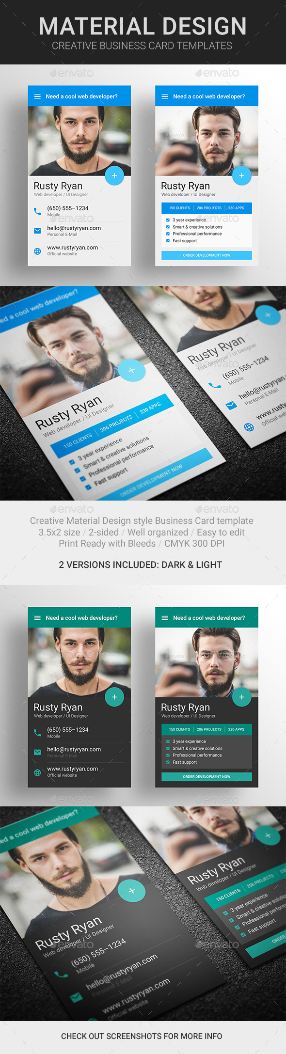 GraphicRiver MaDe Material Design Business Card Template 10425686 GraphicRiver MaDe Material Design Business Card Template 10425686