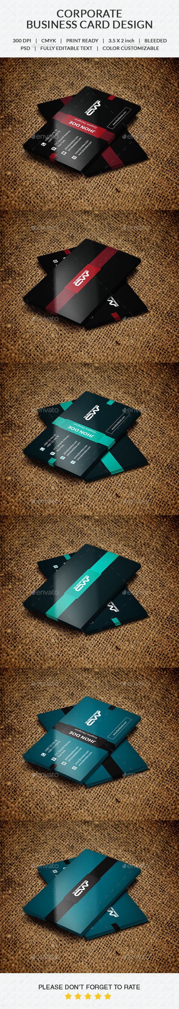 GraphicRiver Business Card 10365325 GraphicRiver Business Card 10365325