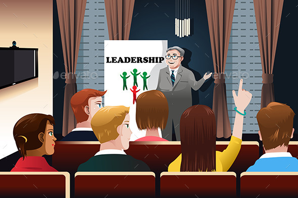 GraphicRiver Business People in a Seminar 10425889 GraphicRiver Business People in a Seminar 10425889