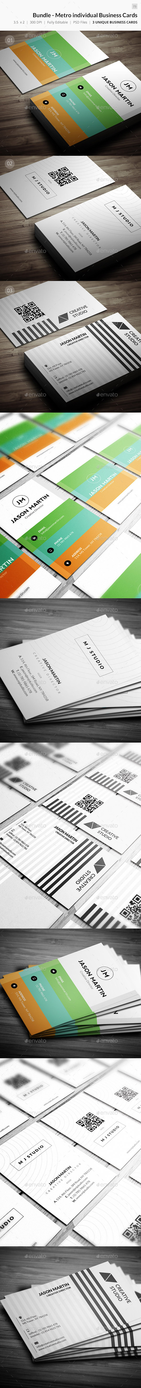 GraphicRiver Bundle Metro Individual Business Cards 73 10374703 GraphicRiver Bundle Metro Individual Business Cards 73 10374703