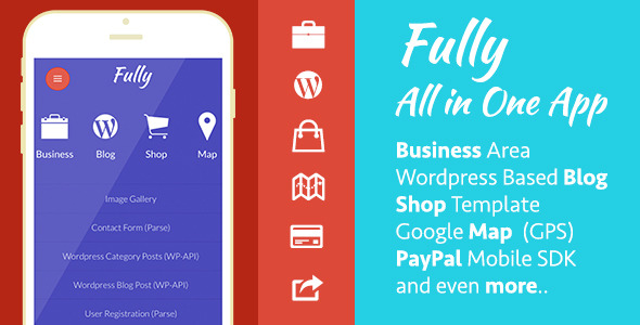 CodeCanyon Fully All in One App iOS & Android 10427581