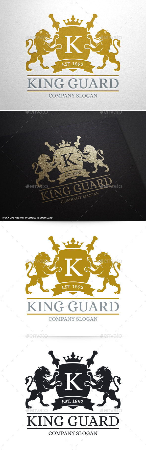 GraphicRiver King Guard Logo Template 10427773 GraphicRiver King Guard Logo Template 10427773