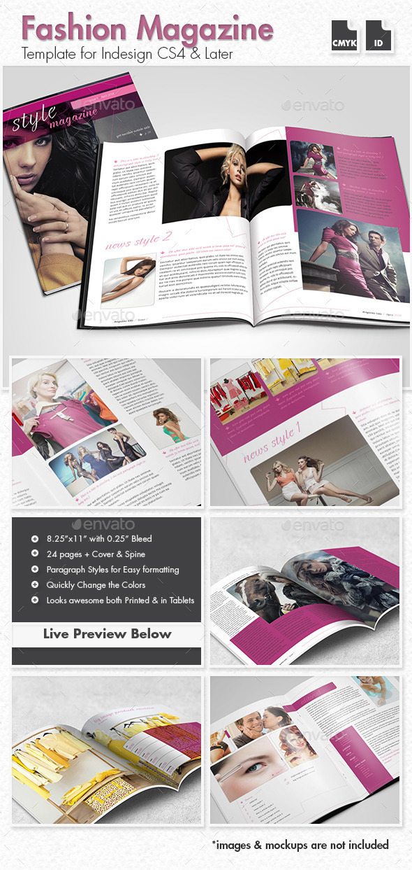 GraphicRiver Fashion Magazine Template 10378676 GraphicRiver Fashion Magazine Template 10378676