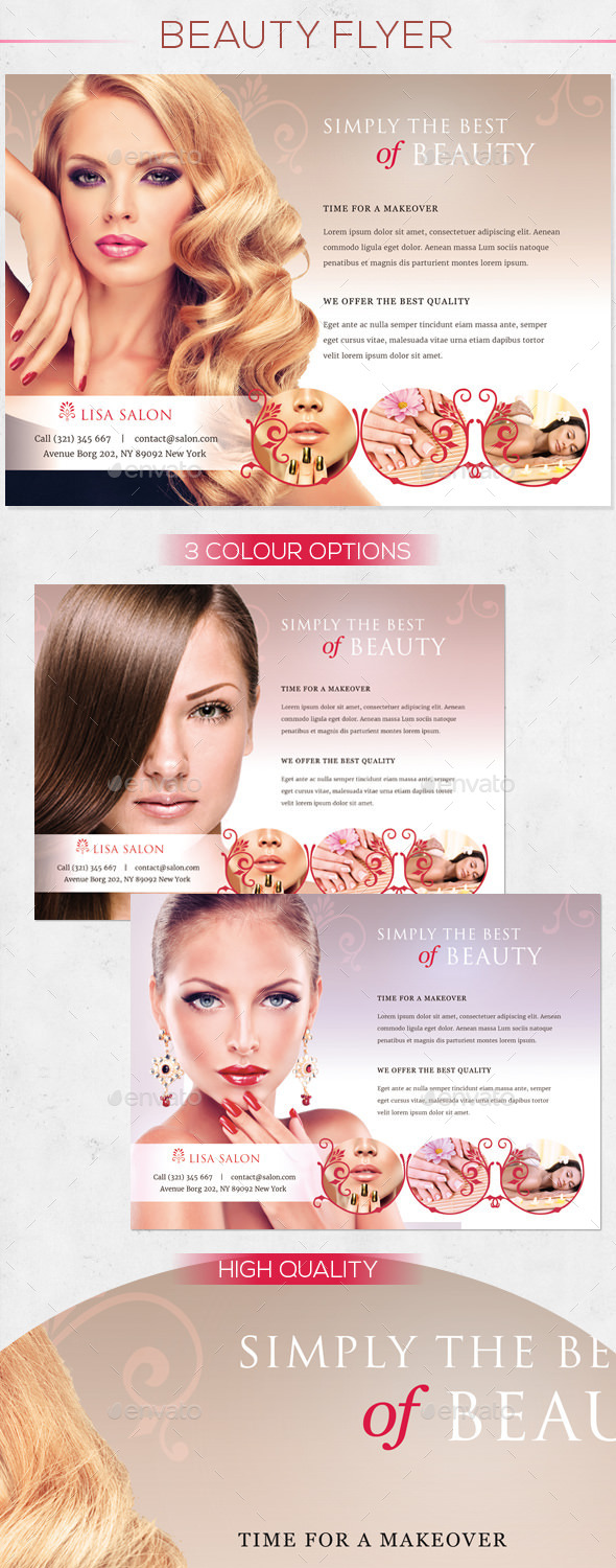 GraphicRiver Premium Beauty Flyer 10428323 GraphicRiver Premium Beauty Flyer 10428323