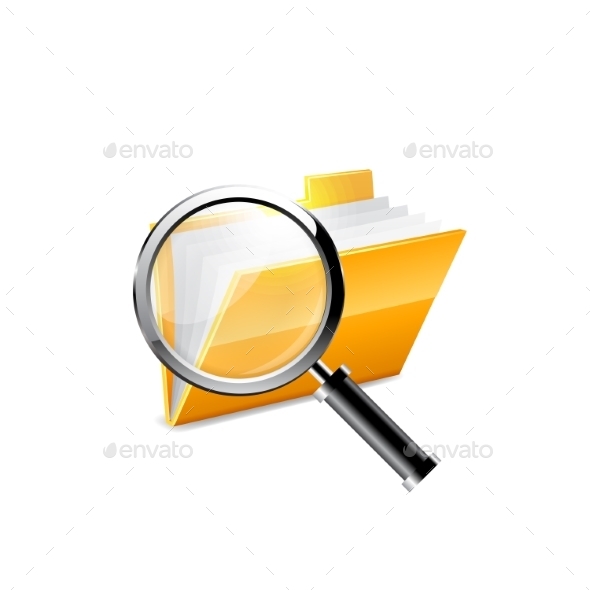 Magnifying Glass with Folder Magnifying Glass with Folder