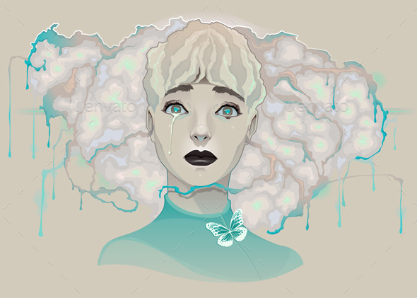 GraphicRiver Portrait of a Lady 10429699 GraphicRiver Portrait of a Lady 10429699