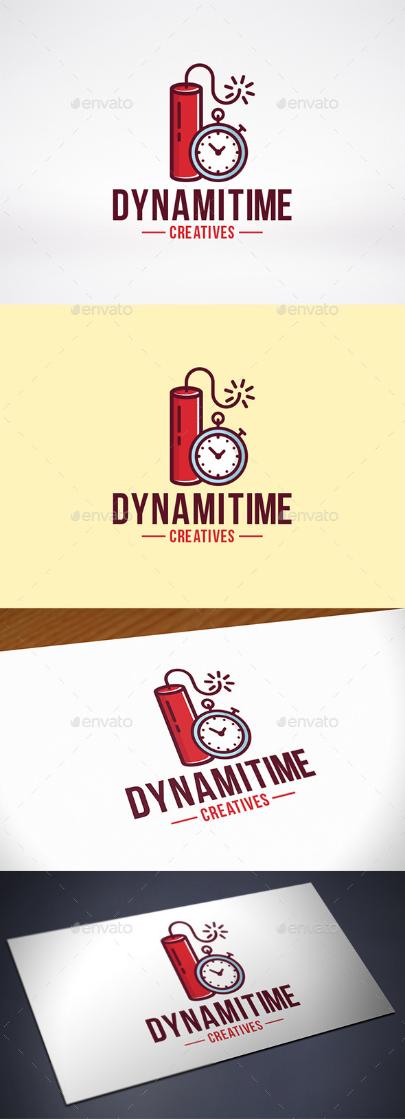GraphicRiver Dynamite Time Logo Template 10429830 GraphicRiver Dynamite Time Logo Template 10429830