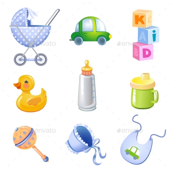 GraphicRiver Toys and Accessories 10429833 GraphicRiver Toys and Accessories 10429833