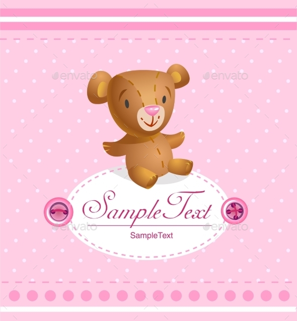 GraphicRiver Baby Card 10429836 GraphicRiver Baby Card 10429836