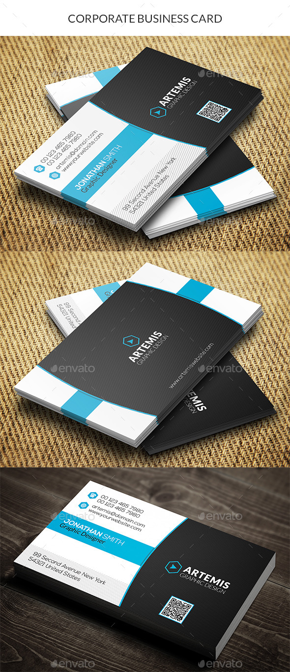 GraphicRiver Corporate Business Card 10430450 GraphicRiver Corporate Business Card 10430450