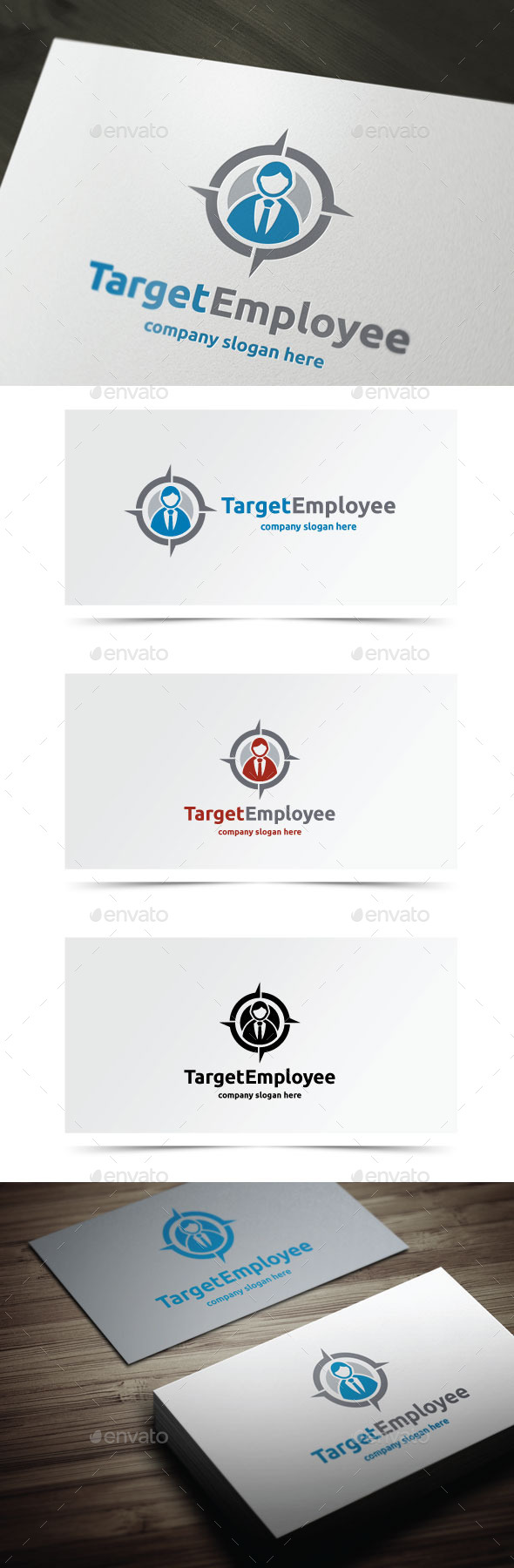 GraphicRiver Target Employee 10432303 GraphicRiver Target Employee 10432303