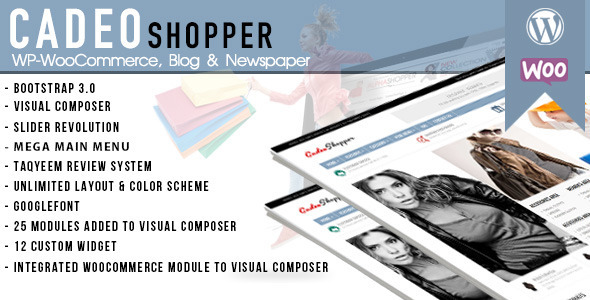 ThemeForest CadeoShopper Multipurpose WooCommerce Magazine 9616686