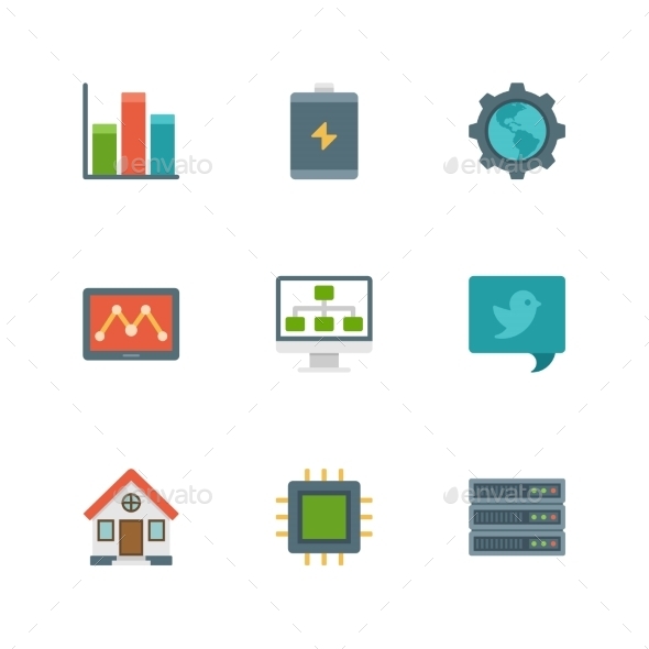 GraphicRiver Flat Design Icons 10435587 GraphicRiver Flat Design Icons 10435587