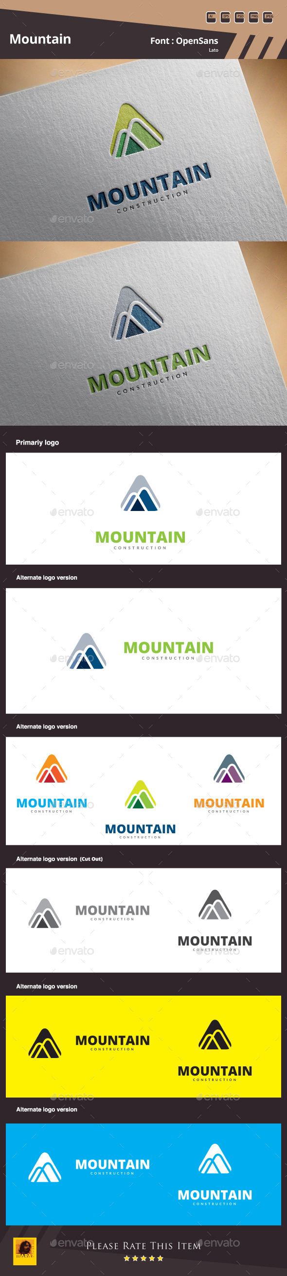 Mountain Logo Template