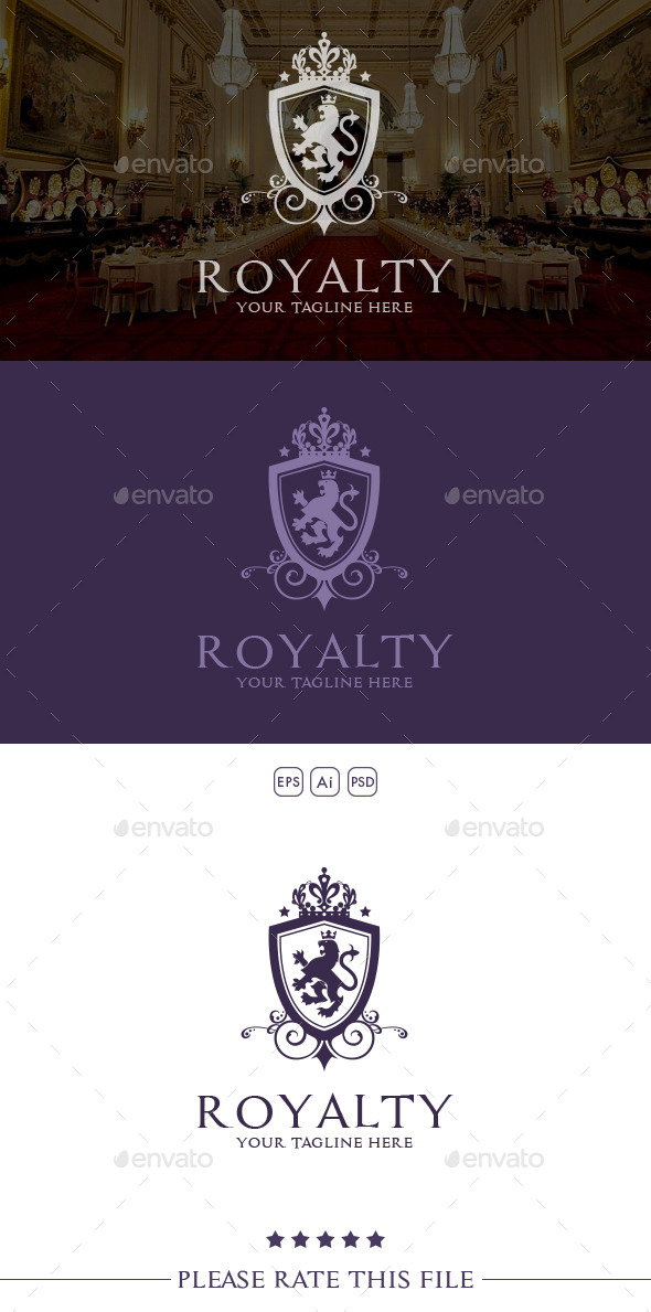 GraphicRiver Regal Lion Logo 10435896 GraphicRiver Regal Lion Logo 10435896