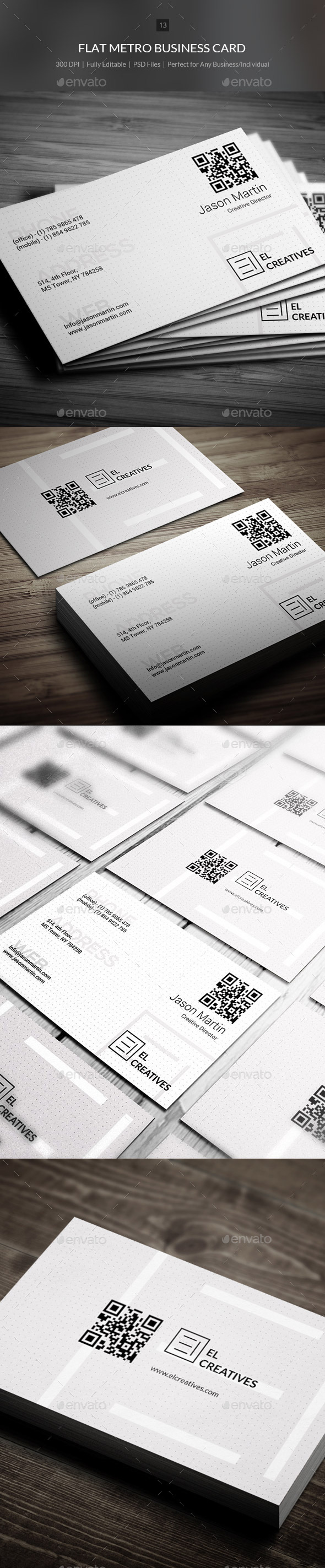 GraphicRiver Flat Metro Business Card 13 10436175 GraphicRiver Flat Metro Business Card 13 10436175