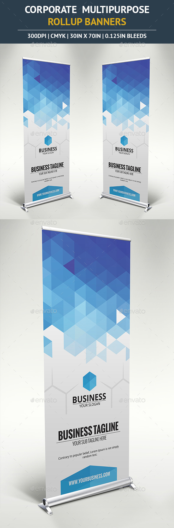 Corporate Rollup Banner vol7 (Signage)