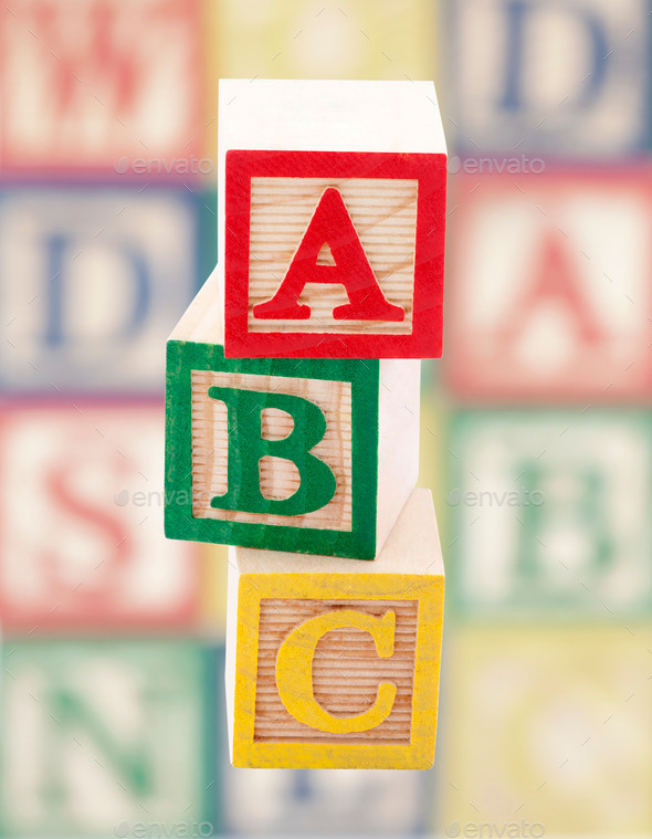 Wooden alphabet blocks (Misc) Photo Download