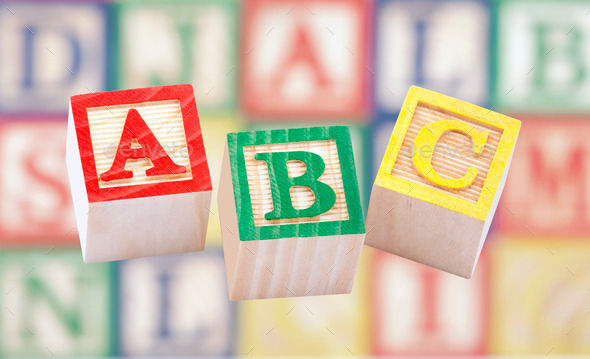 Wooden alphabet blocks (Misc) Photo Download