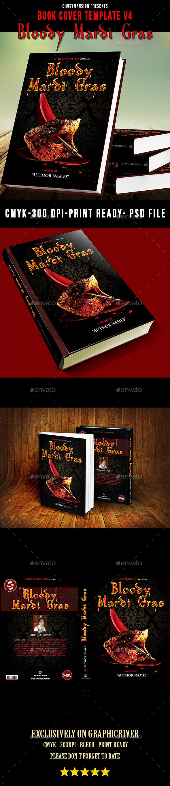 Book Cover Template V4 Book Cover Template V4
