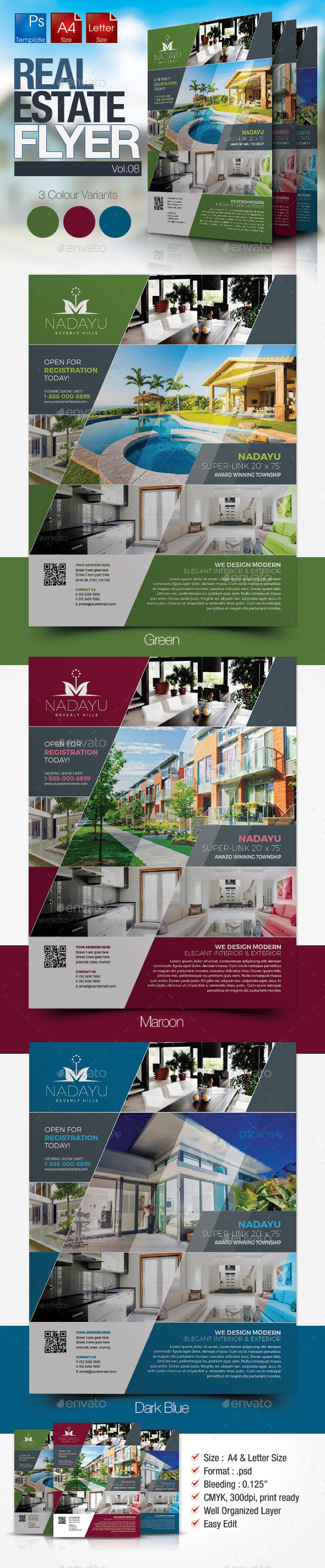 Simple Real Estate Flyer Vol.08