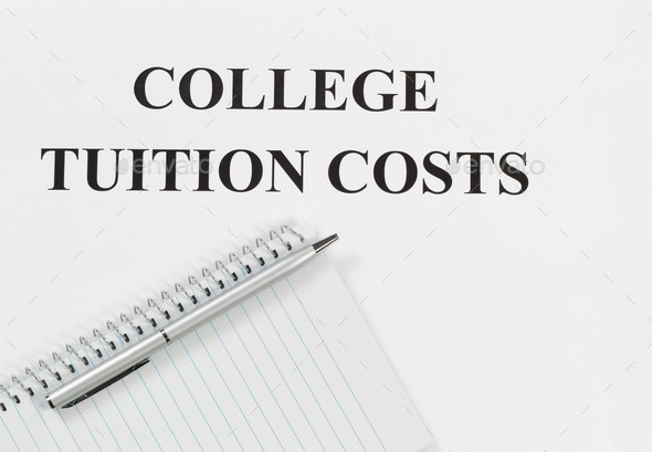College Tuition Costs Concept