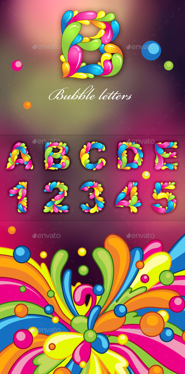 Bubble Letters (Decorative)