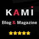 KAMI - Creative Magazine and Blog KAMI - Creative Magazine and Blog - ThemeForest Item for Sale