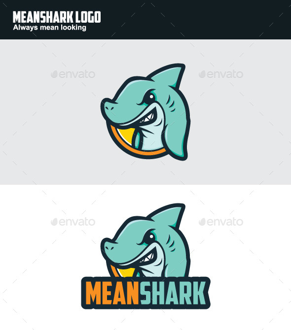 GraphicRiver MeanShark Logo 10441884 GraphicRiver MeanShark Logo 10441884
