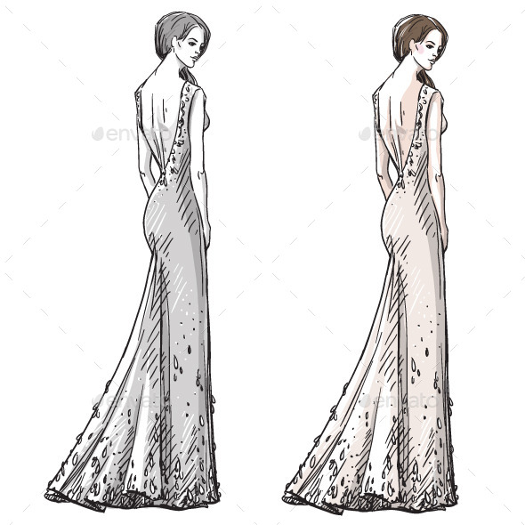 GraphicRiver Fashion Hand Drawn Illustration 10442812 GraphicRiver Fashion Hand Drawn Illustration 10442812