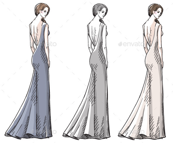 GraphicRiver Fashion Hand Drawn Illustration 10442841 GraphicRiver Fashion Hand Drawn Illustration 10442841