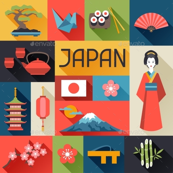 GraphicRiver Japan Background Design 10442976 GraphicRiver Japan Background Design 10442976