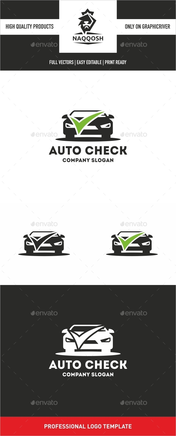 GraphicRiver Auto Check Logo 10443187 GraphicRiver Auto Check Logo 10443187