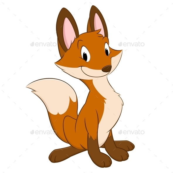 GraphicRiver Cartoon Fox 10443417 GraphicRiver Cartoon Fox 10443417