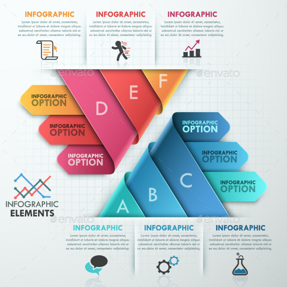 Modern Infographic Options Template Modern Infographic Options Template